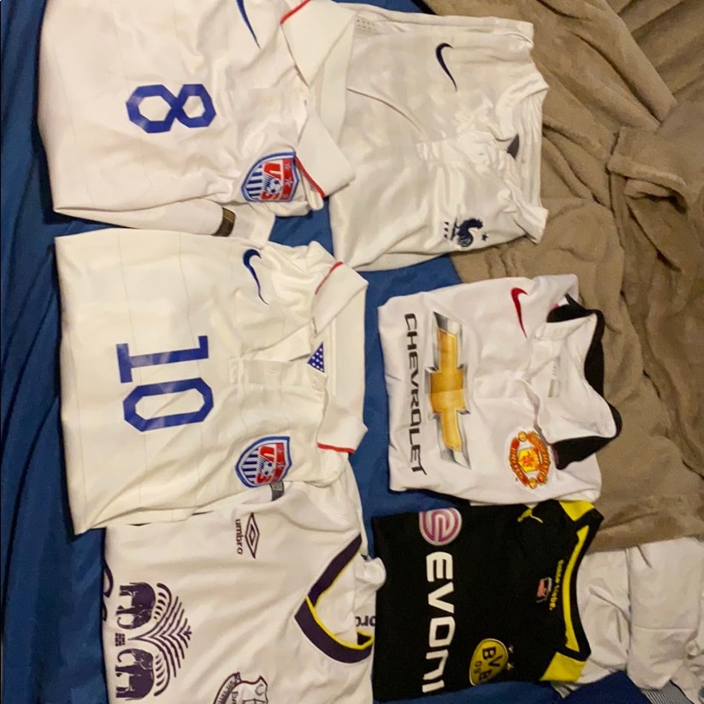 Soccer jerseys